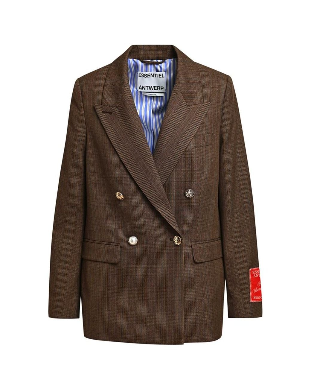 Essentiel Antwerp Brown Kit Blazer