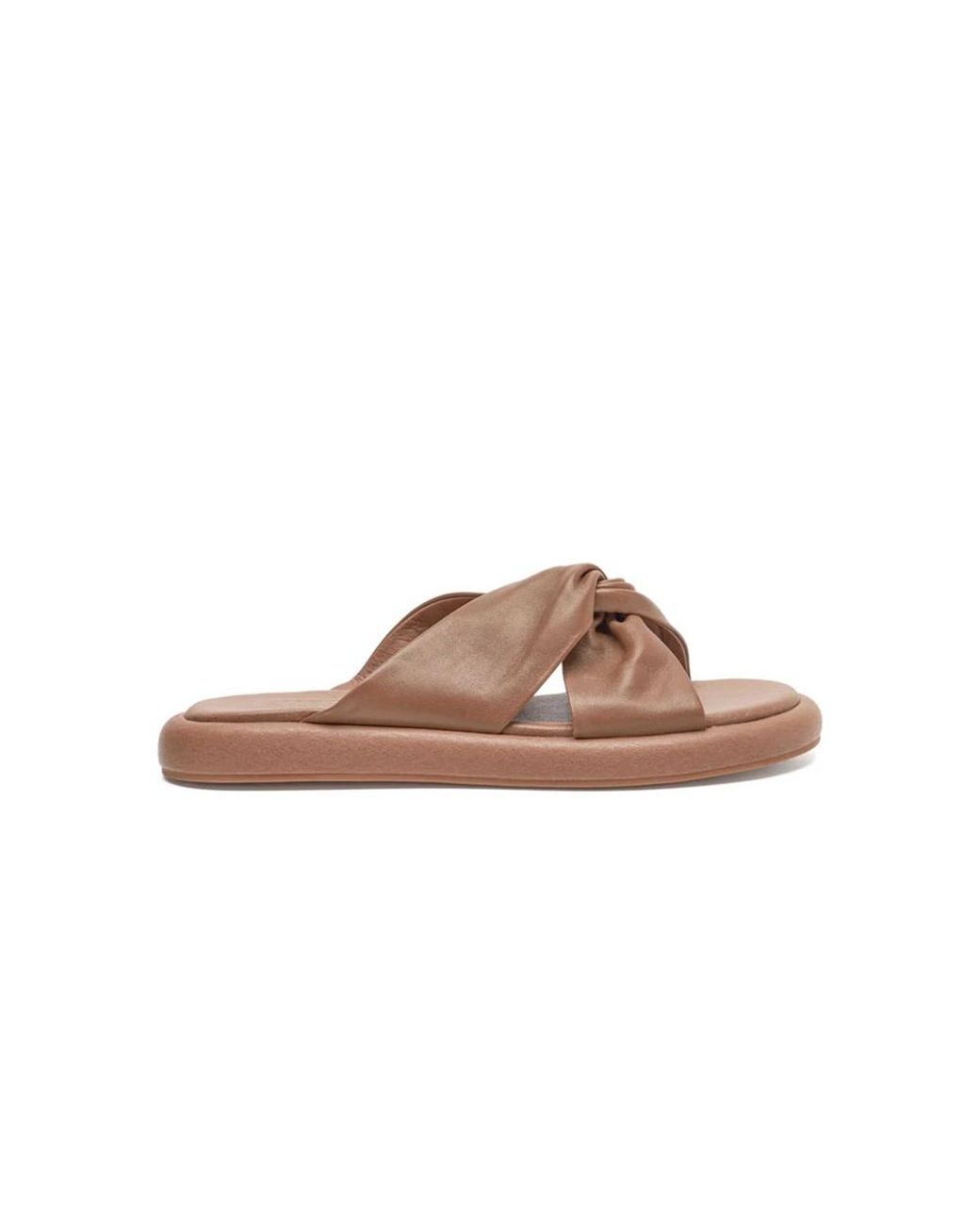 Shoe The Bear Brown Mascha Leather Sandal
