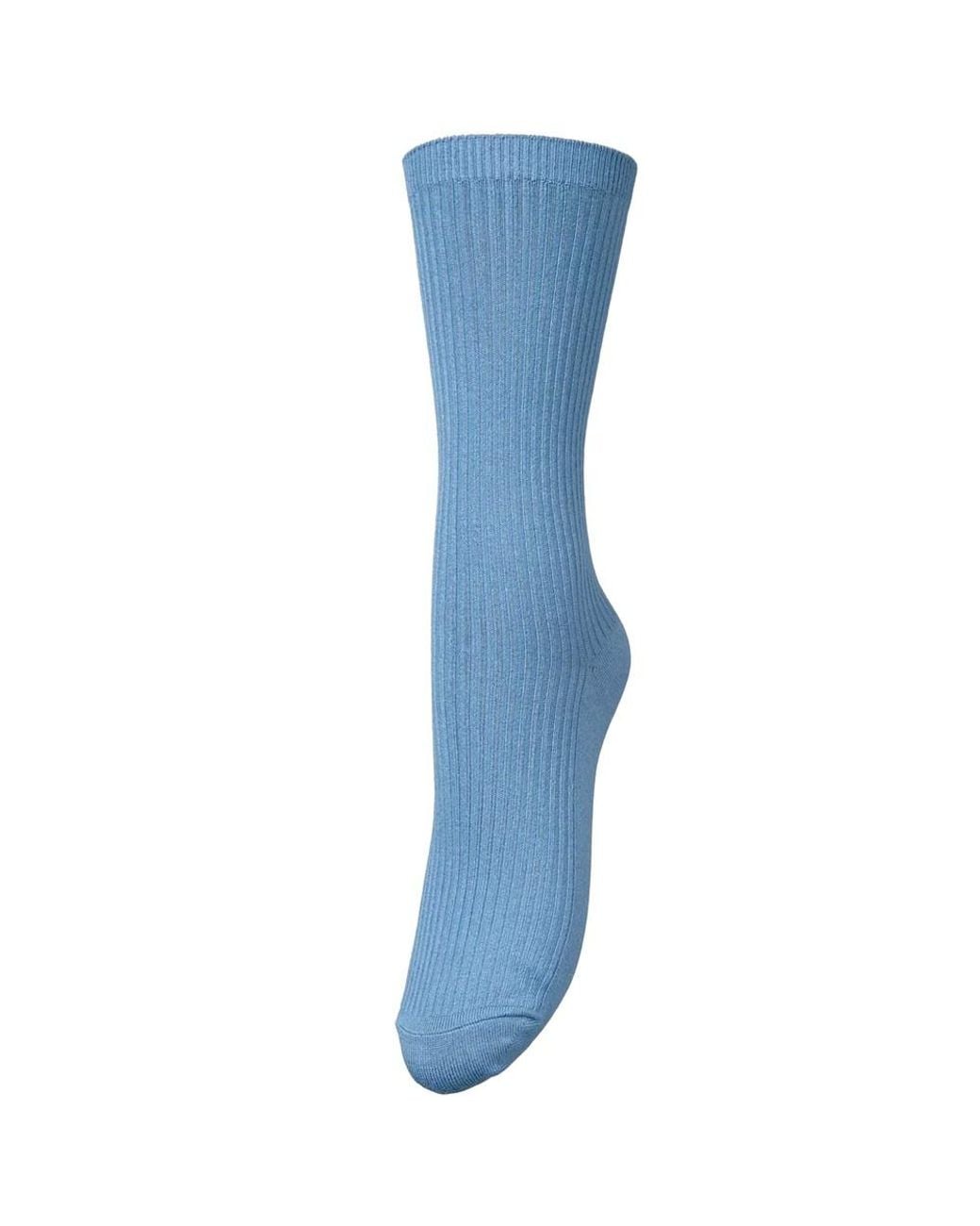 Becksöndergaard Blue Telma Solid Bamboo Blend Socks