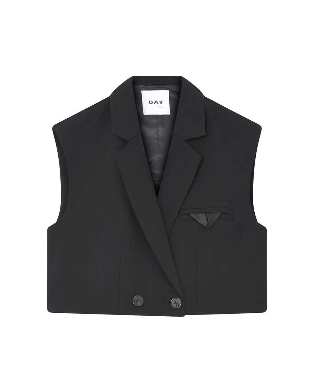 Day Birger et Mikkelsen Black Marnie Waistcoat
