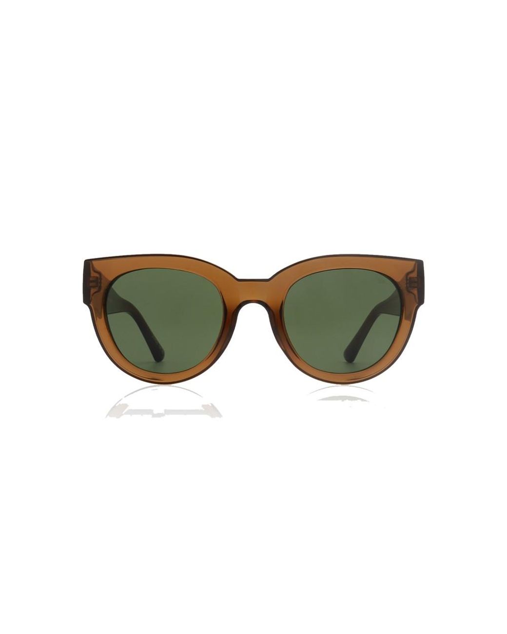 A.Kjærbede Green Lilly Sunglasses