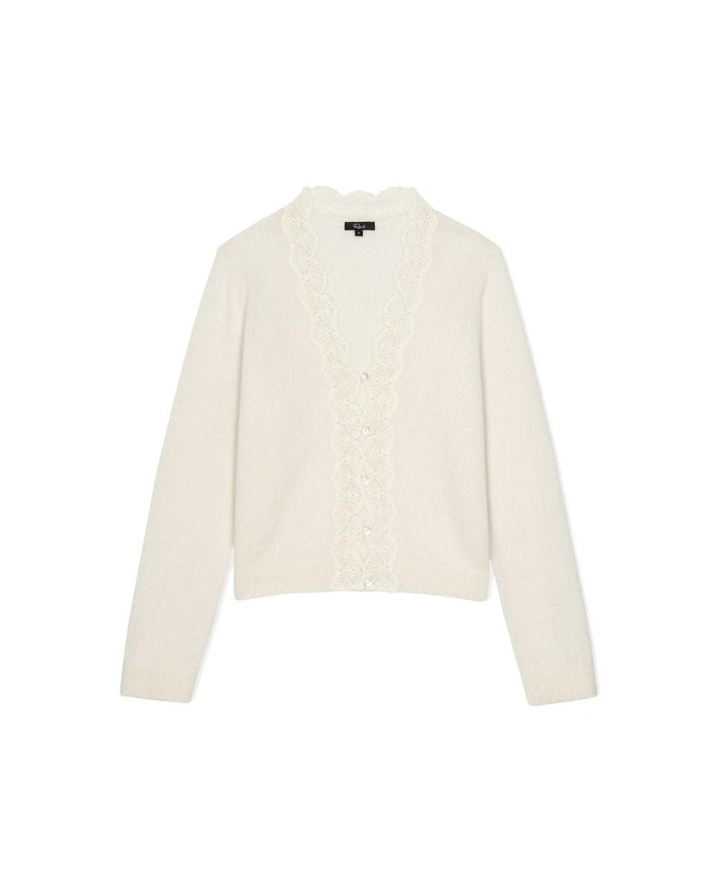 Rails White Mer Cardigan
