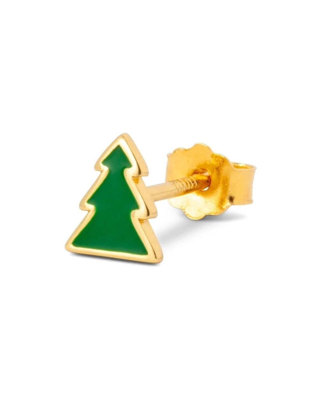 Lulu Yellow The Tree Earring