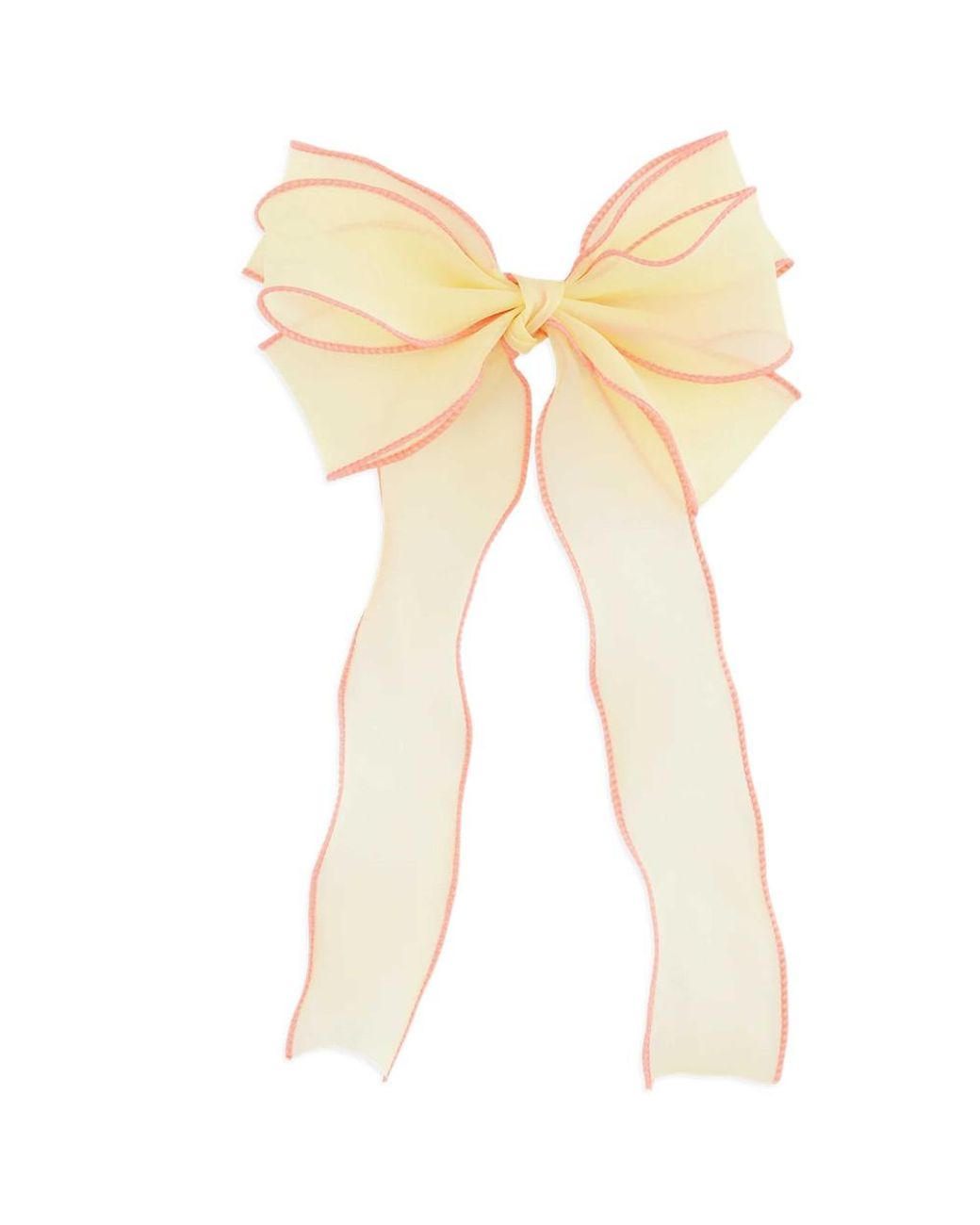 SUI AVA Natural Ribbon Hair Bow
