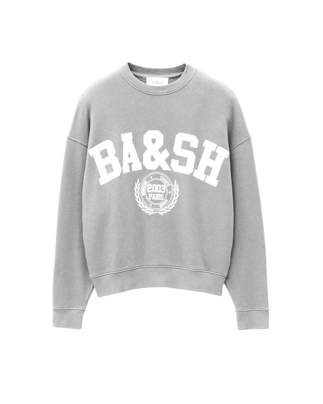 Ba&sh Gray Benjamin Sweatshirt