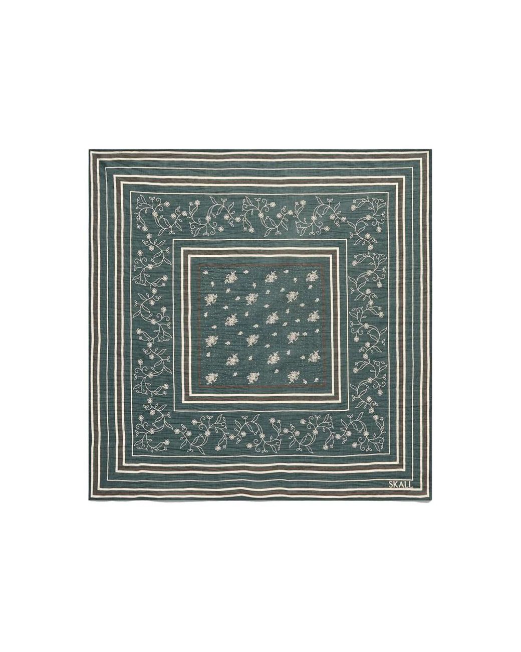 SKALL Green Classic Scarf