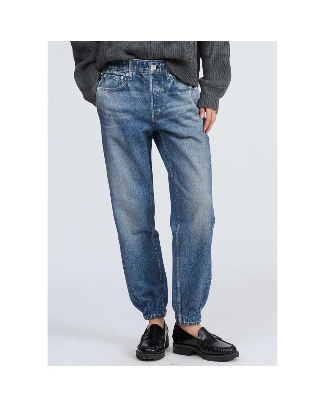 Rag & Bone Blue Rb Miramar Cotton Terry Joggers