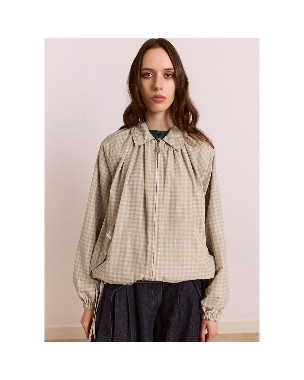 Damson Madder Brown Lilah Bomber Jacket