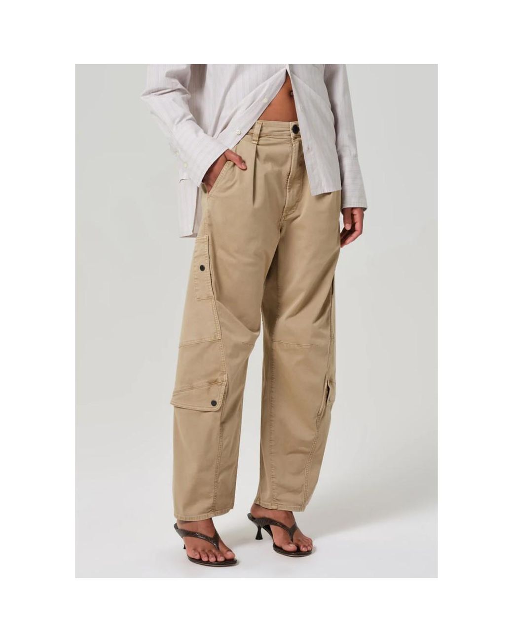 Citizens of Humanity Natural Flight Utility Barrel Pant