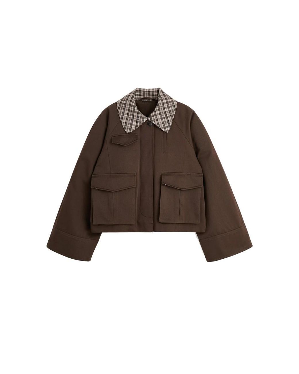 SKALL Brown Gaby City Organic Cotton Jacket