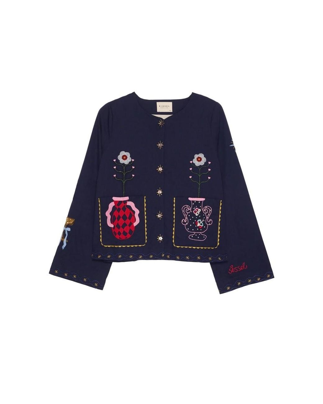 SISSEL EDELBO Blue Emmy Organic Cotton Shirt