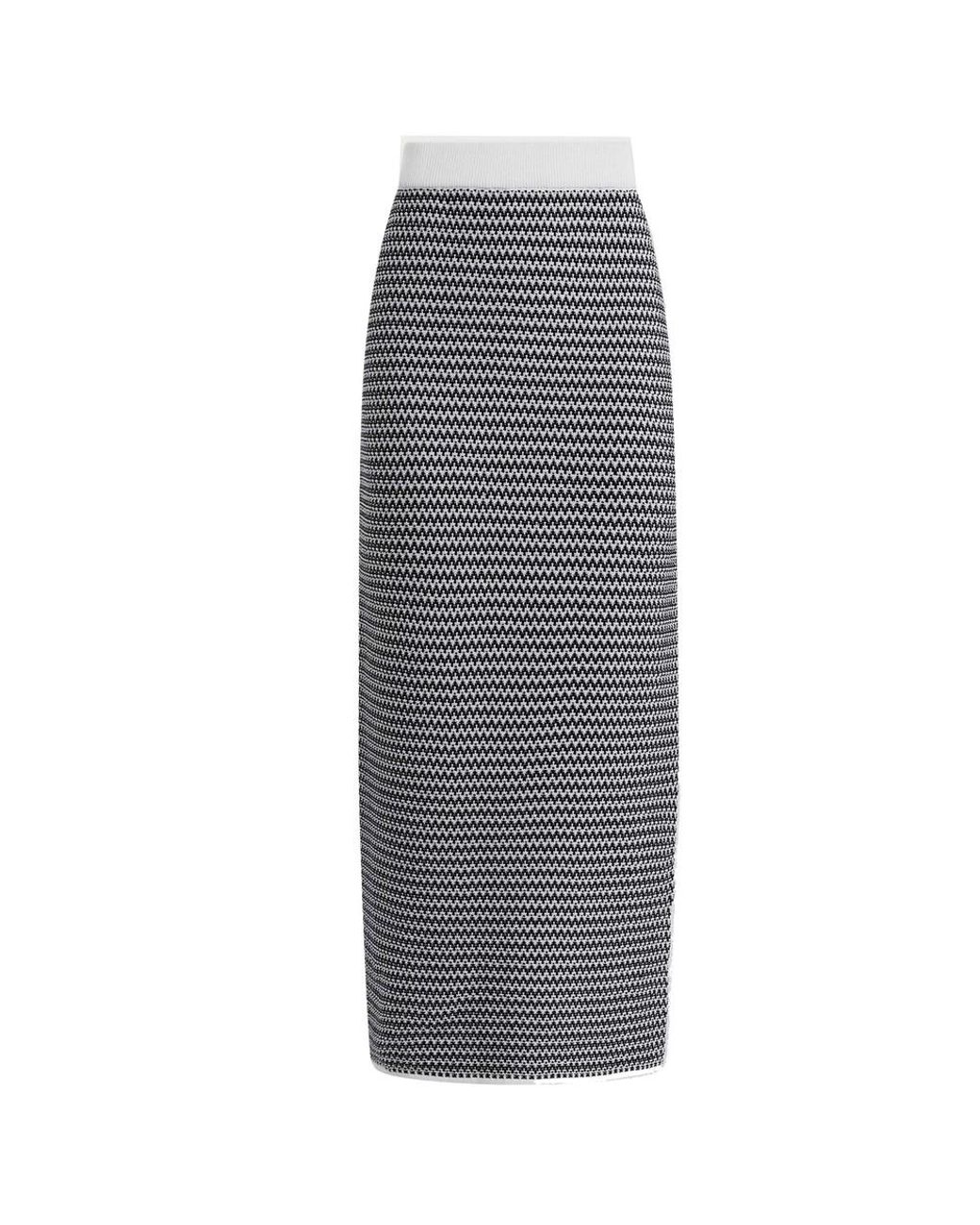 Varley Gray Sinclair Knit Skirt