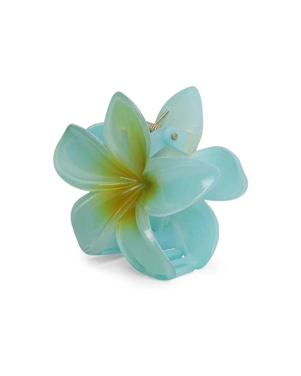 SUI AVA Green Plumeria Bisou Big Clip
