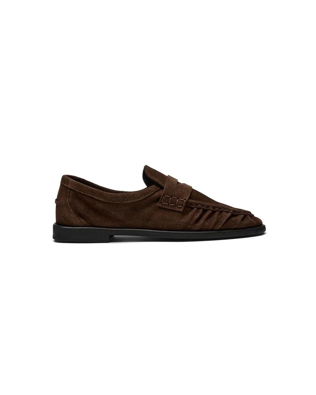 Pavement Brown Elmira Suede Loafer