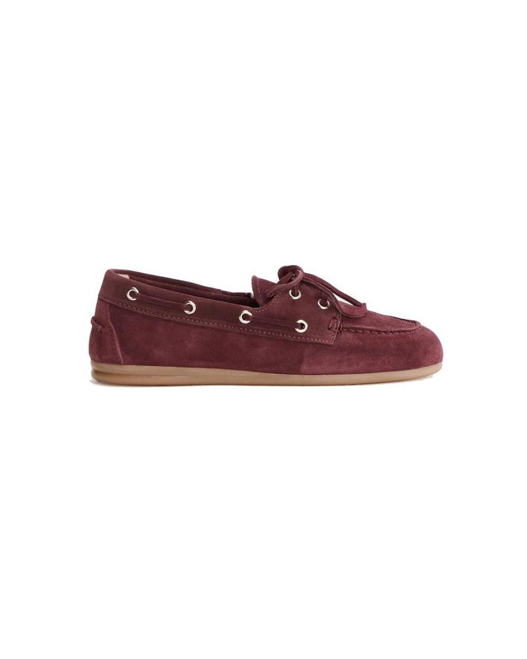 Pavement Red Marin Suede Loafers