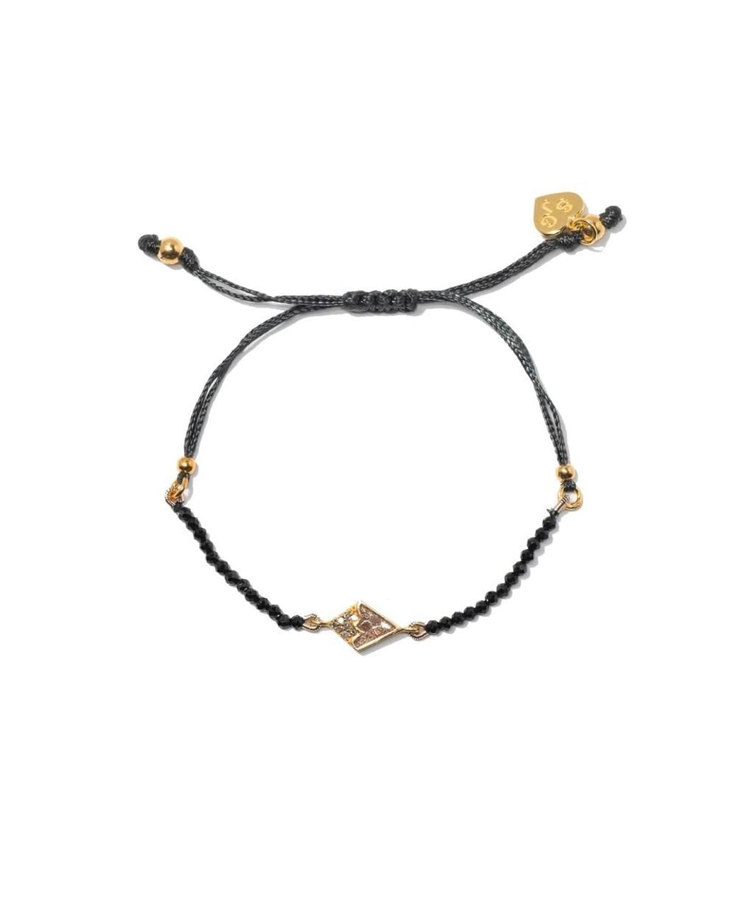 Shana Gulati Metallic Leila Beaded Bracelet