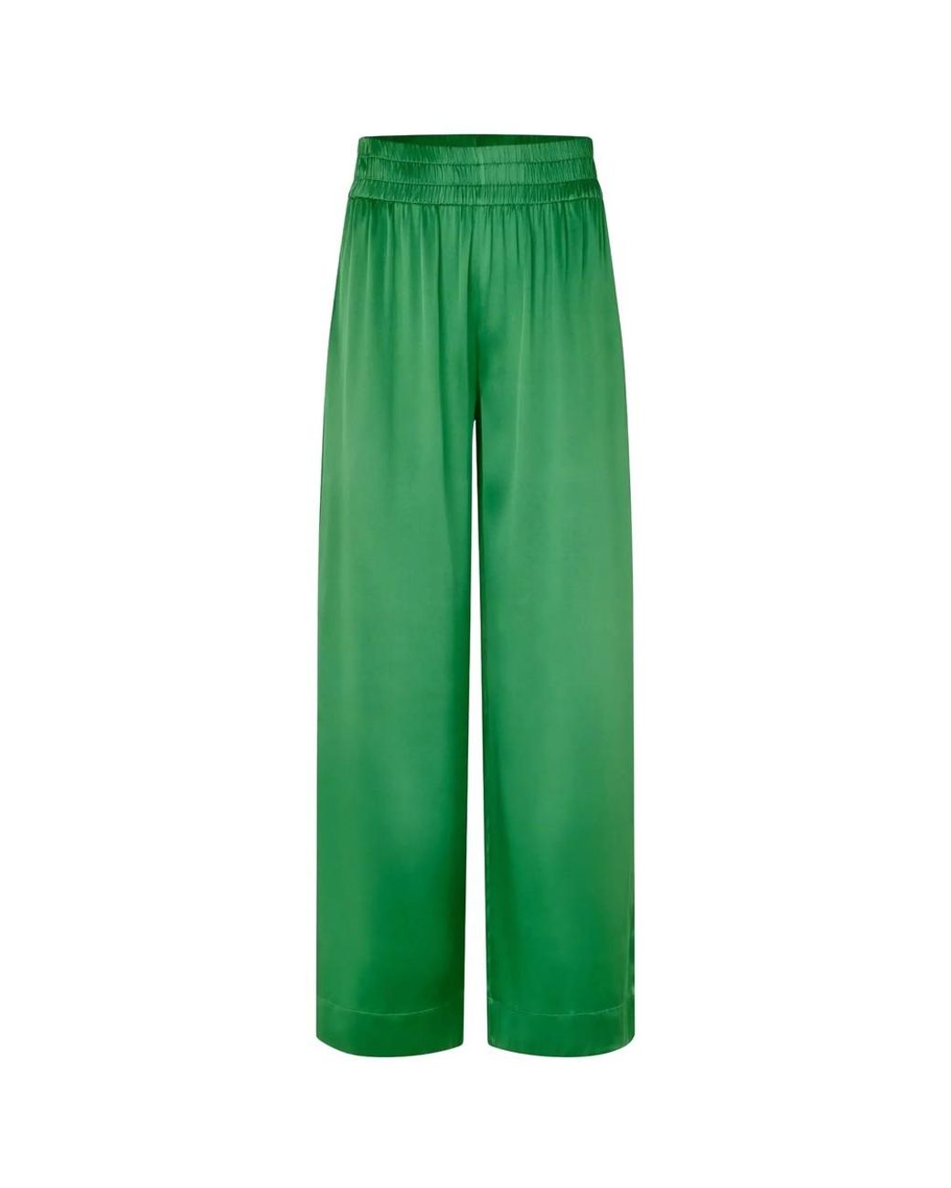 Dea Kudibal Green Margodea Silk Trousers
