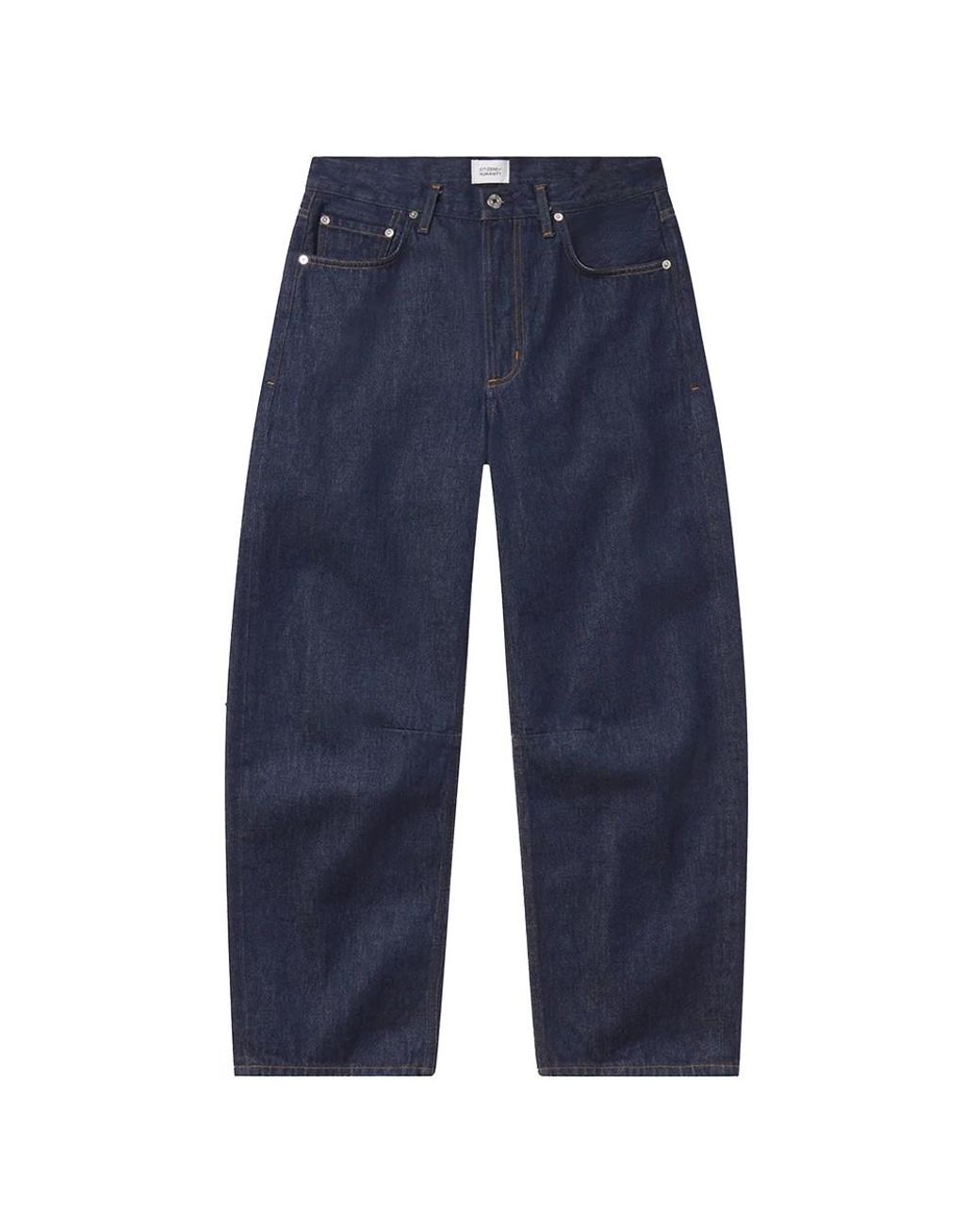 Citizens of Humanity Blue Miro Relaxed Barrel Leg Jean