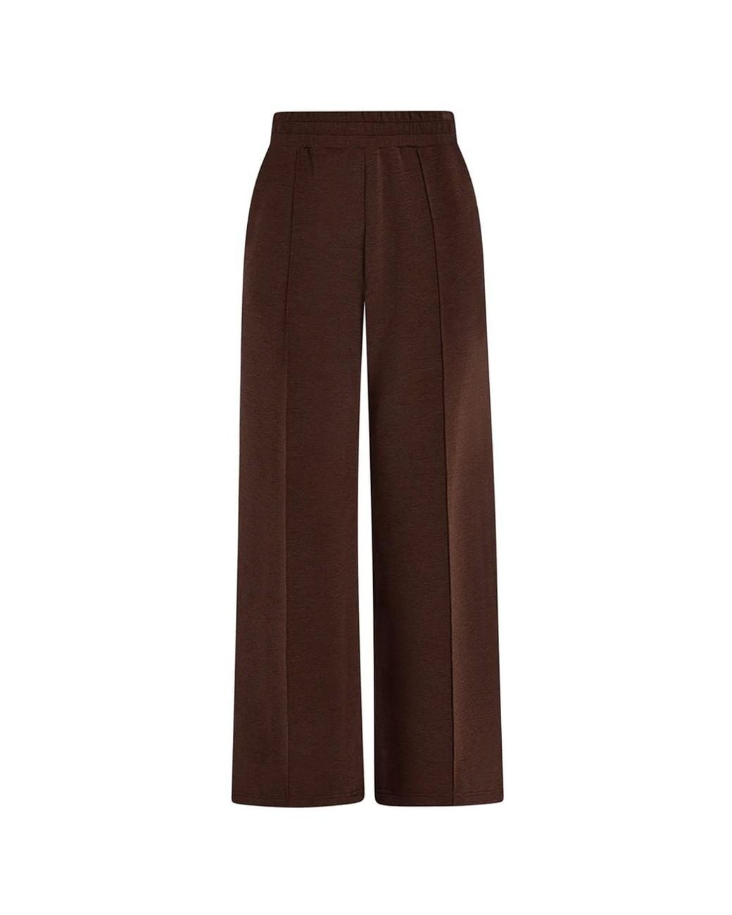 Varley Brown Wide Leg Sweatpant 30"