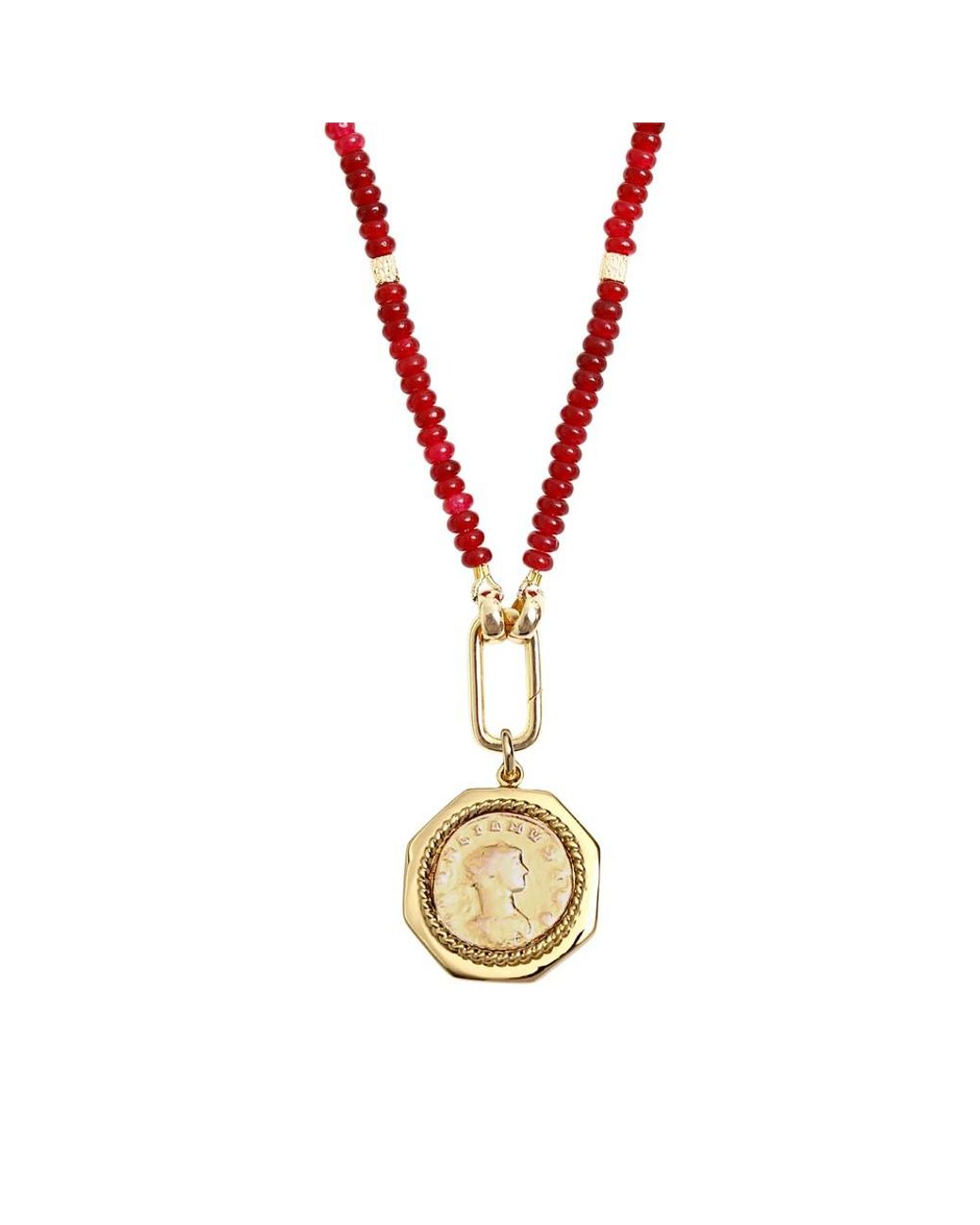 By Alona Metallic Indra Apollo Pendant Necklace
