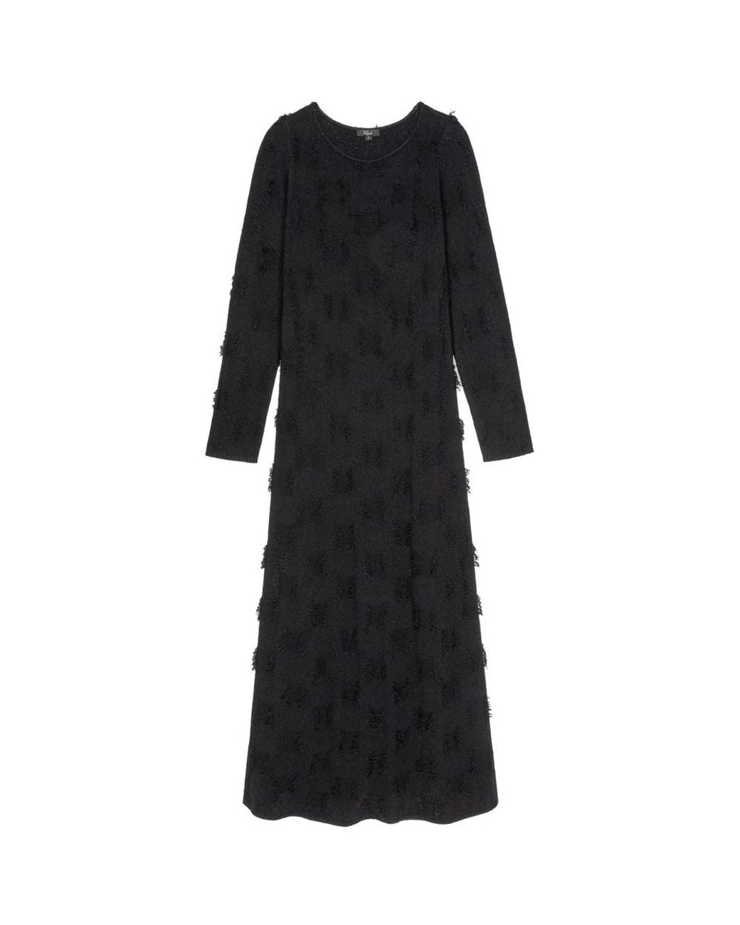 Rails Black Sulma Textured Dress