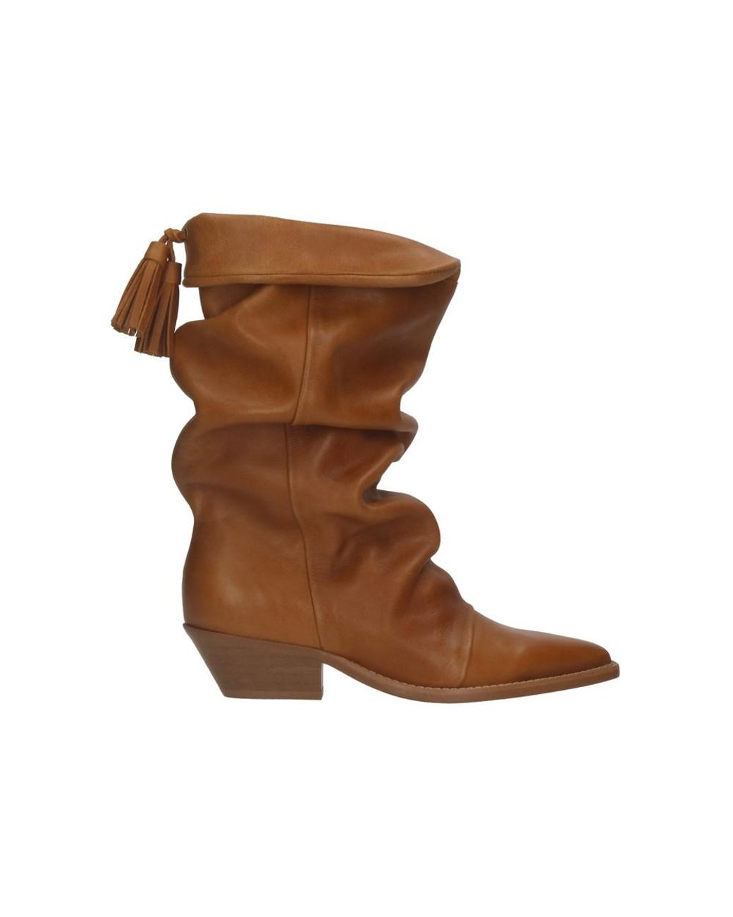 Pavement Brown Pabirk Cowboy Boot
