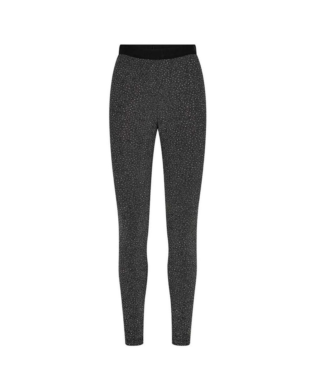 Haute L'Amitié Gray Rock Glitter Leggings