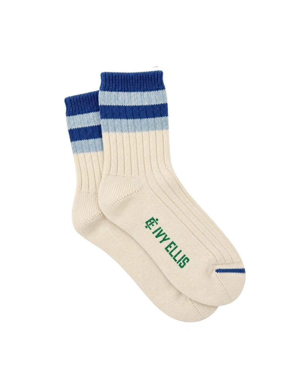 Ivy Ellis Blue Eight Thousand Socks