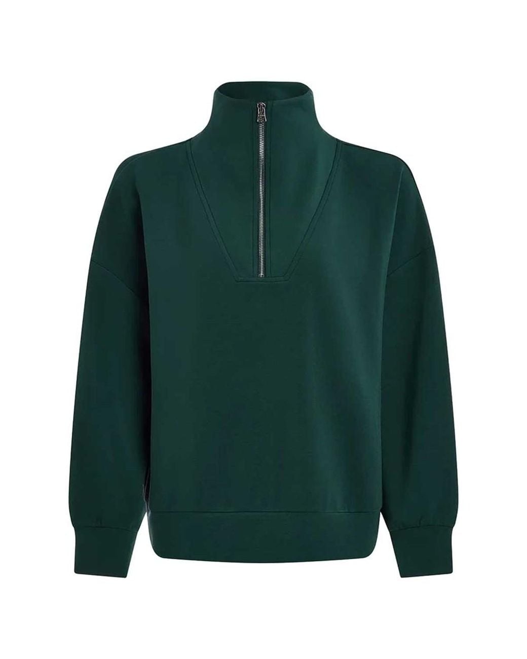 Varley Green Hawley Half Zip Sweatshirt