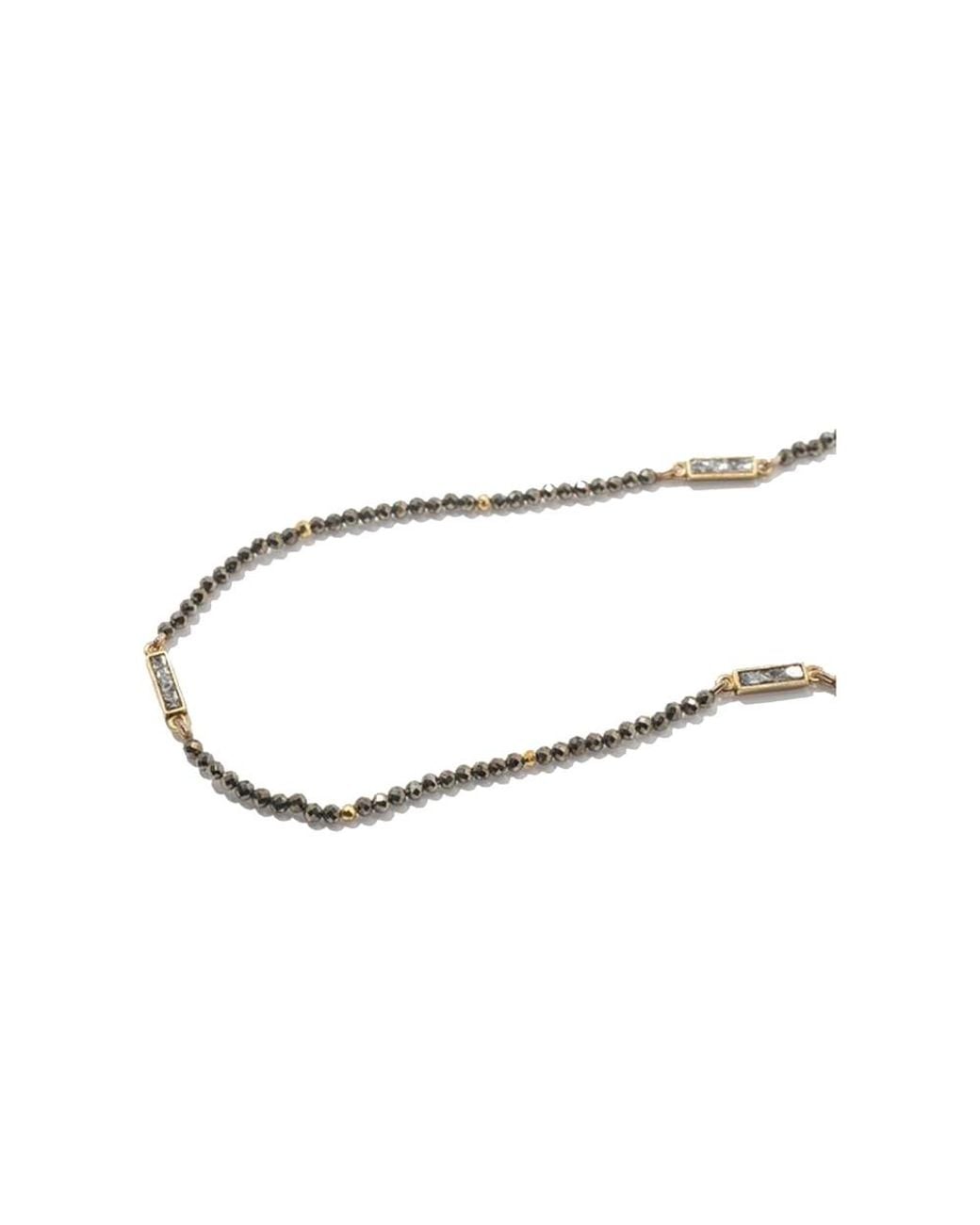 Shana Gulati Metallic Zira Pyrite Necklace