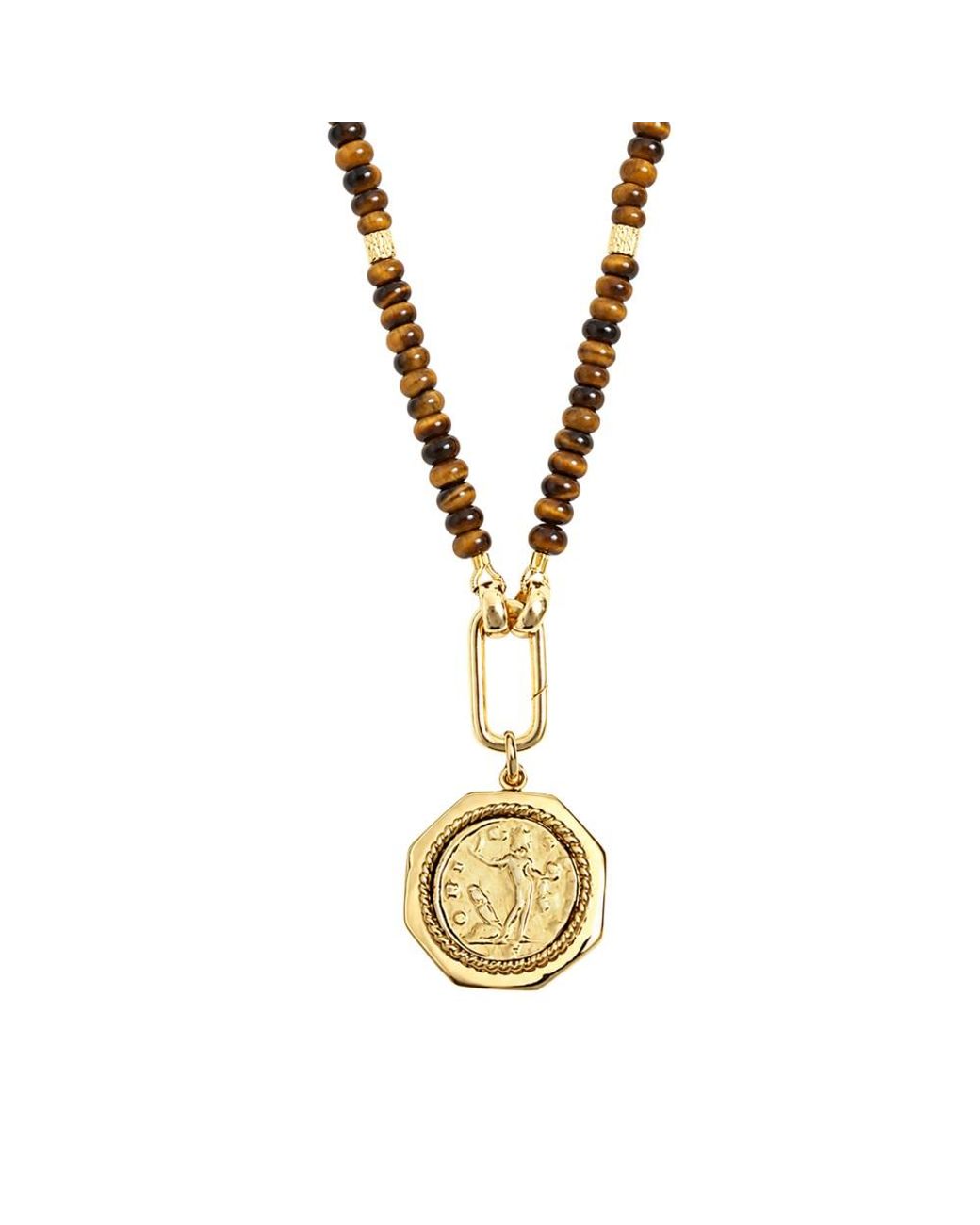 By Alona Metallic Indra Salus Pendant Necklace
