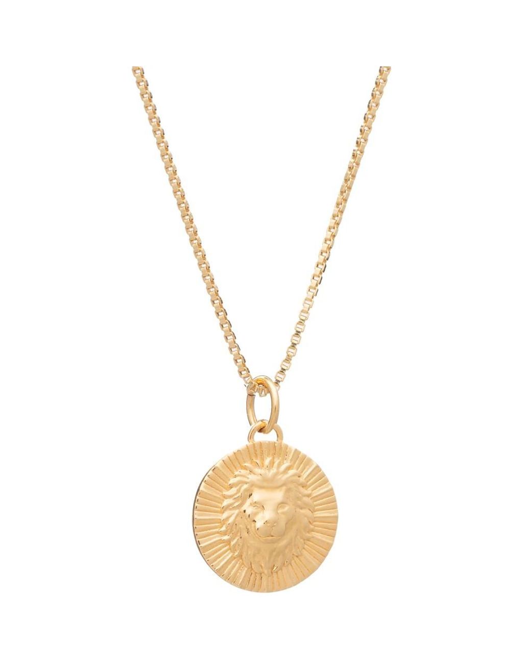 Rachel Jackson Metallic Zodiac Art Coin Necklace