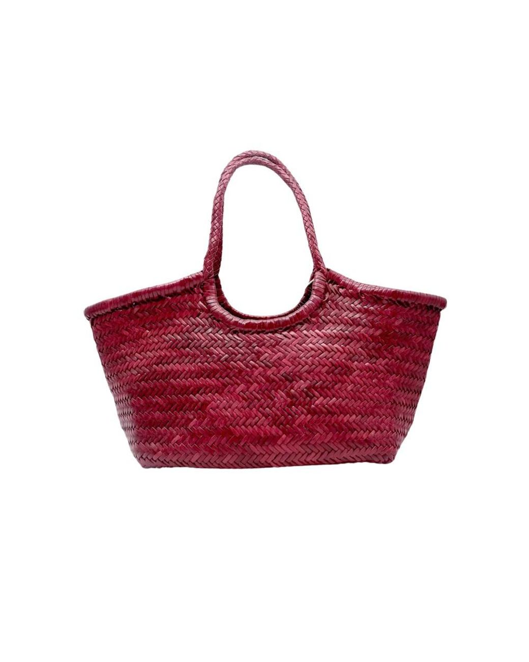 Dragon Diffusion Red Nantucket Unlined Woven Bag