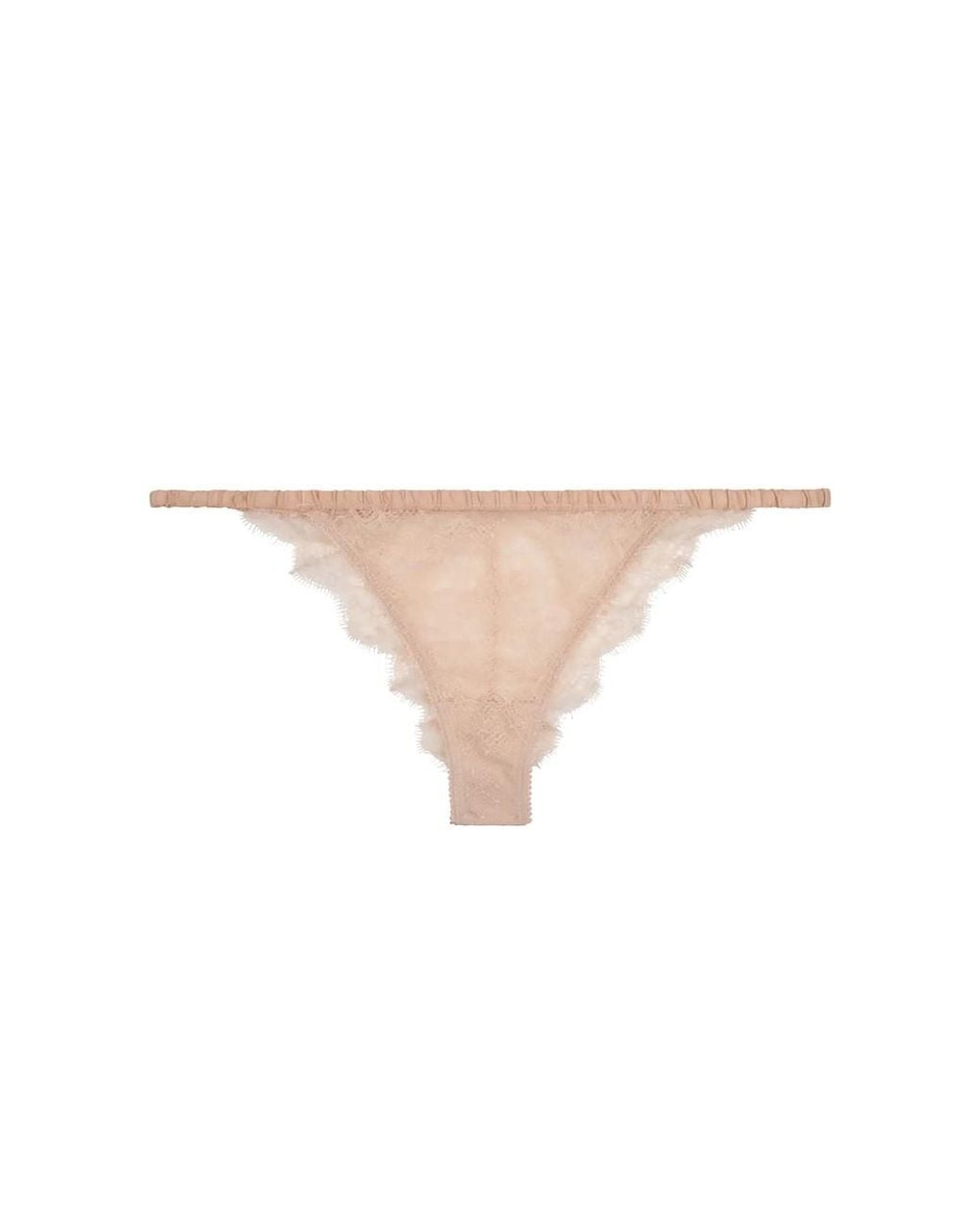 LoveStories Natural Charlotte Single Lace Brief