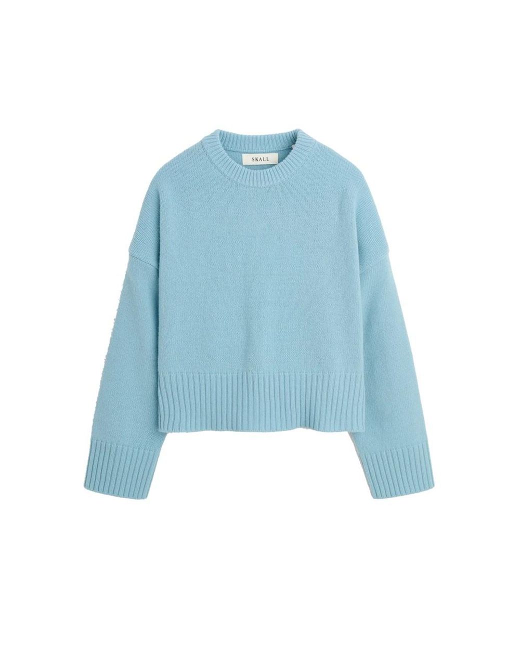 SKALL Blue Campa Merino Wool Jumper