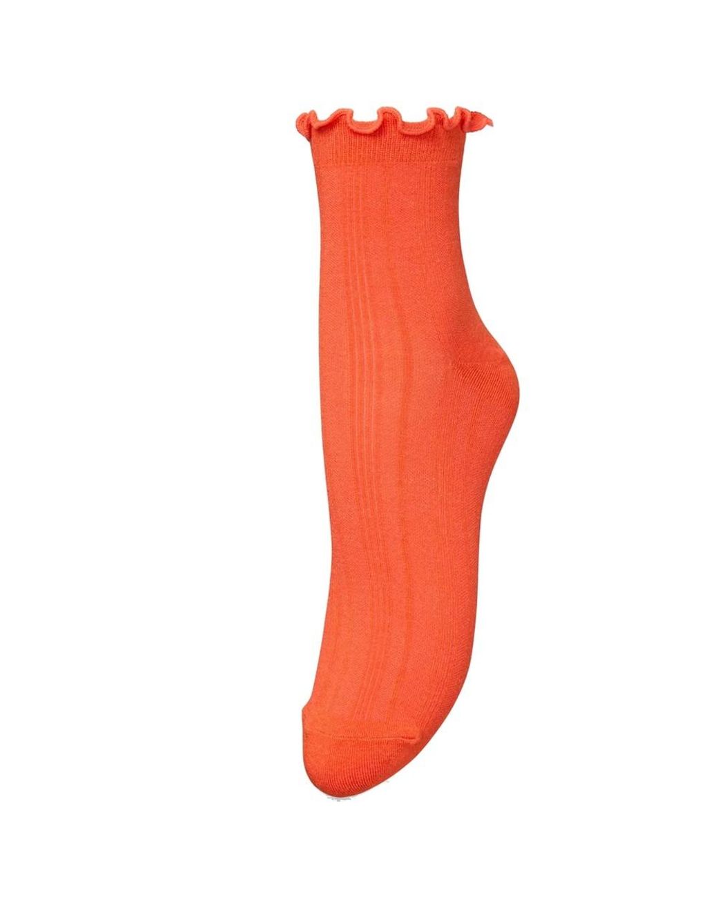 Becksöndergaard Red Frilla Short Socks