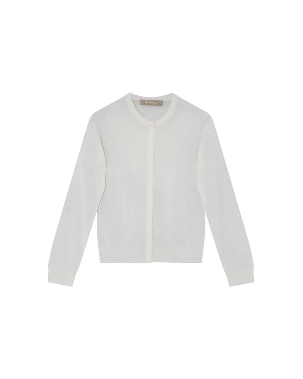 Day Birger et Mikkelsen White Luna Cardigan