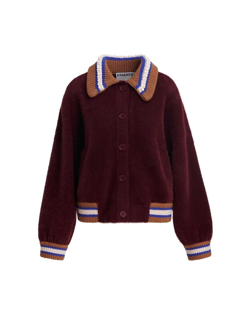 Essentiel Antwerp Purple Kamore Jacket