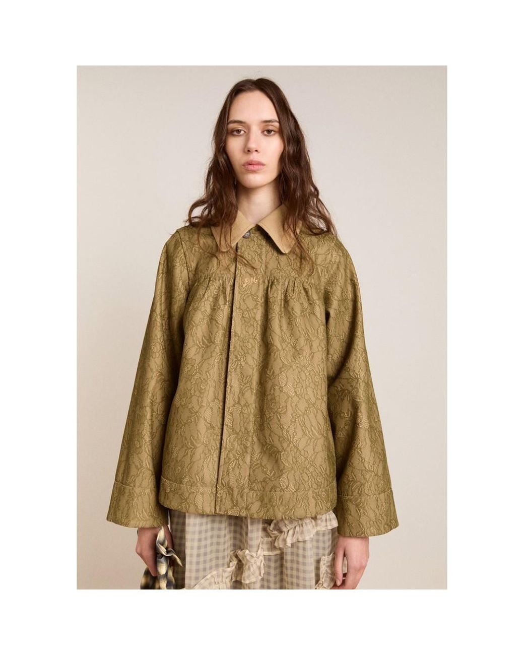 Damson Madder Brown Mini Mercedes Reversible Coat