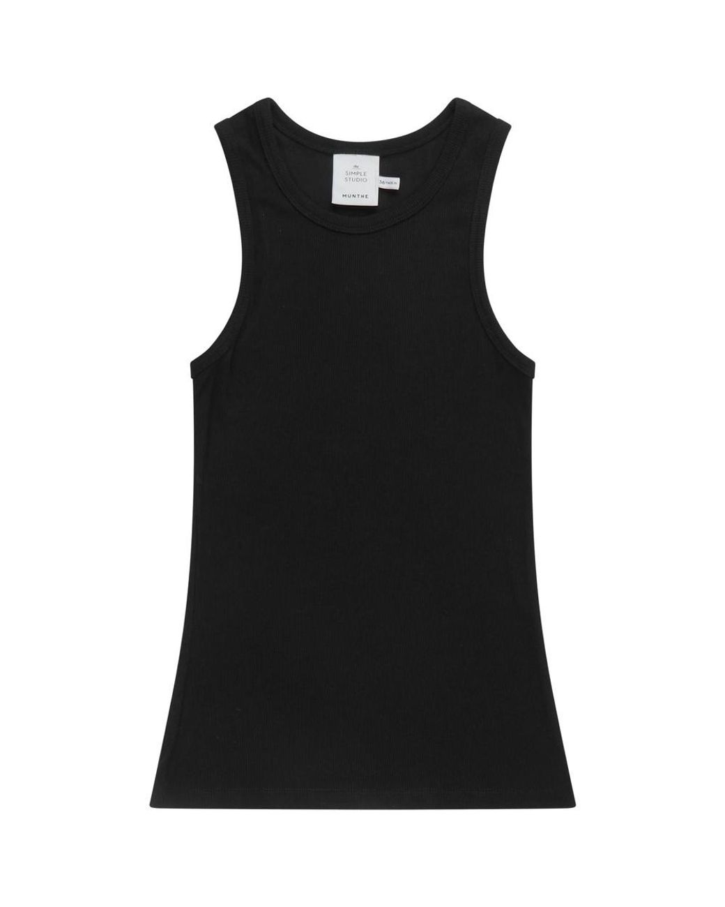 Munthe Black Peach Tank Top