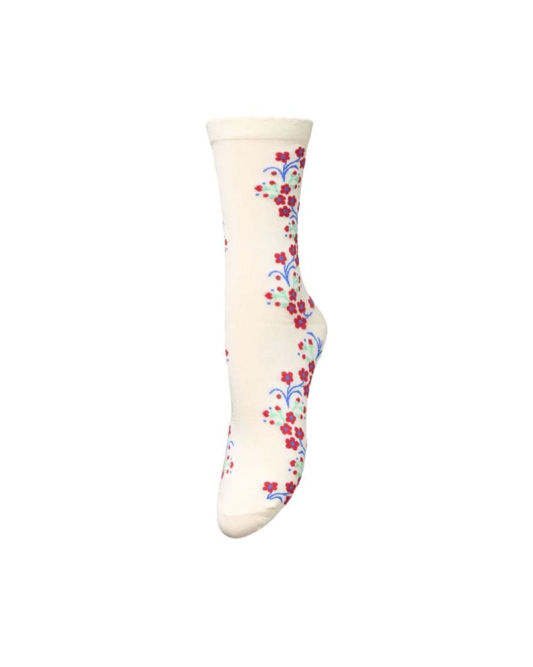 Becksöndergaard White Bloom Visca Sock