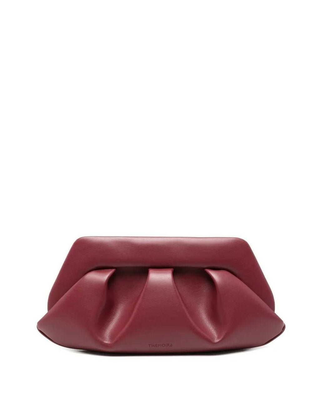 THEMOIRÈ Purple Bios Shoulder Bag With Ruffles