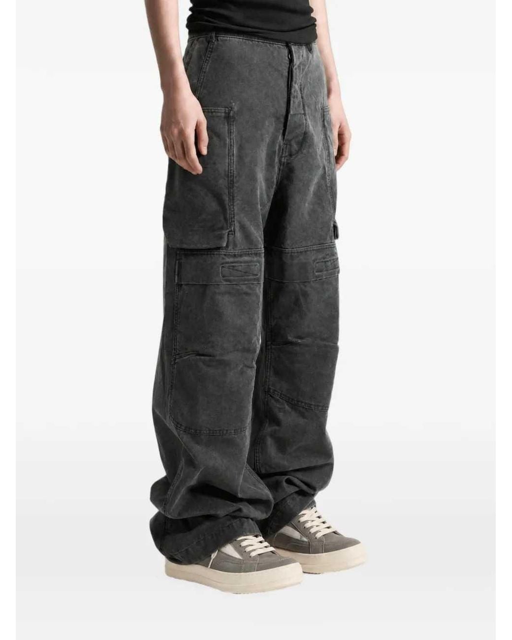 Rick Owens Gray Trousers for men
