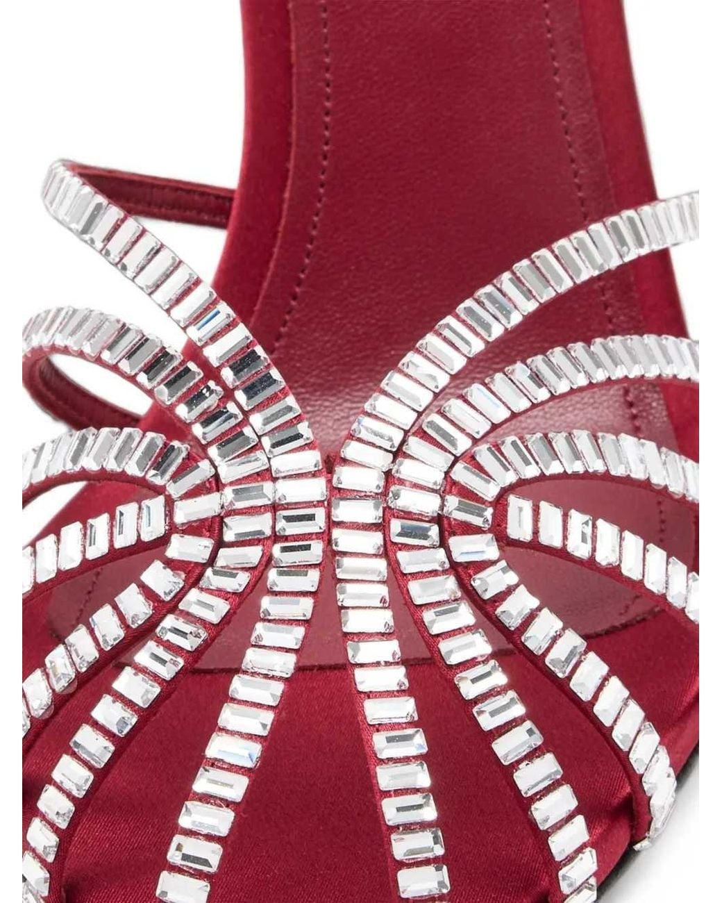 ALEVI Pink Emily Crystal-Embellished Sandals