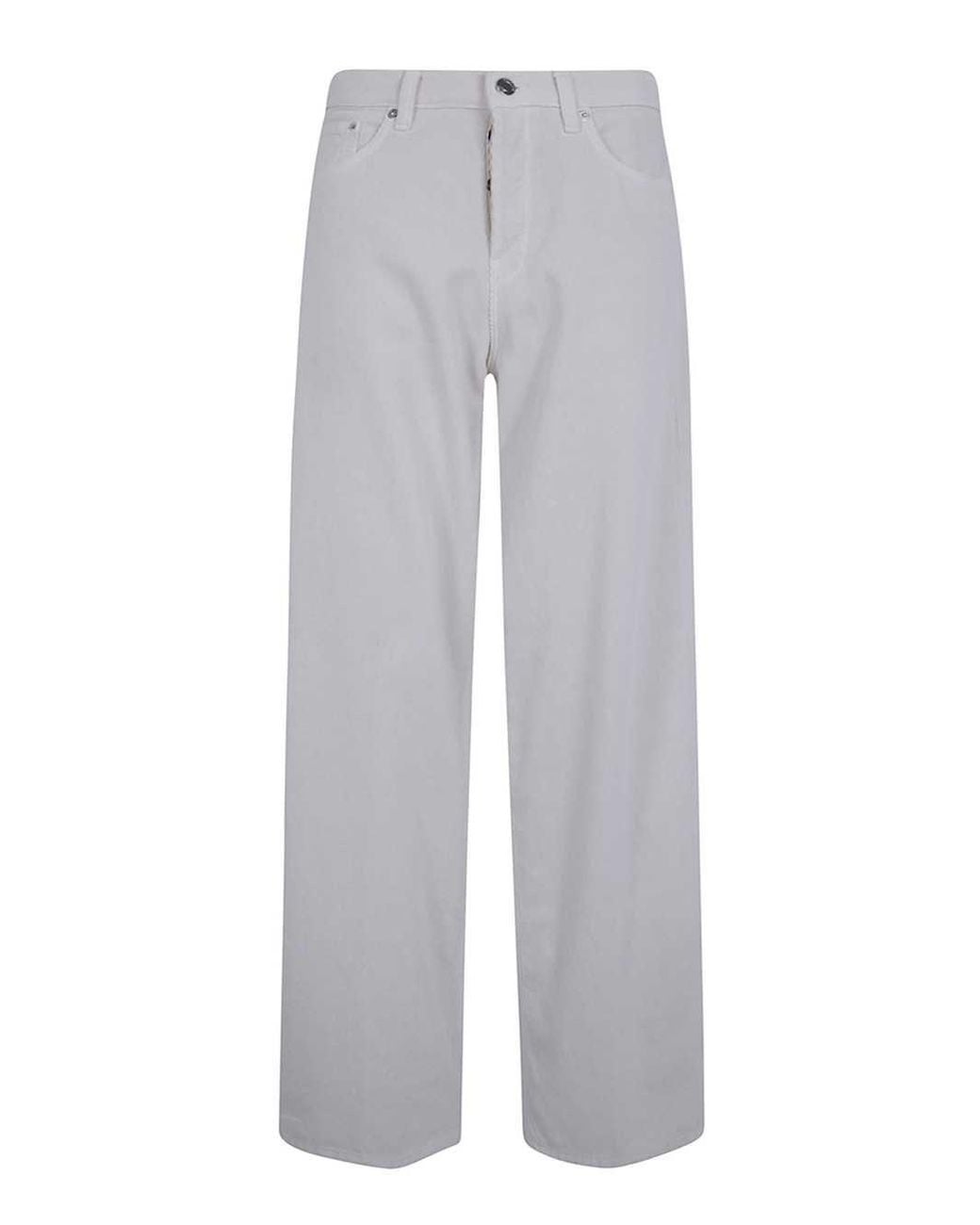 Haikure Gray Bethany Velvet Pier Wide-Leg Jeans