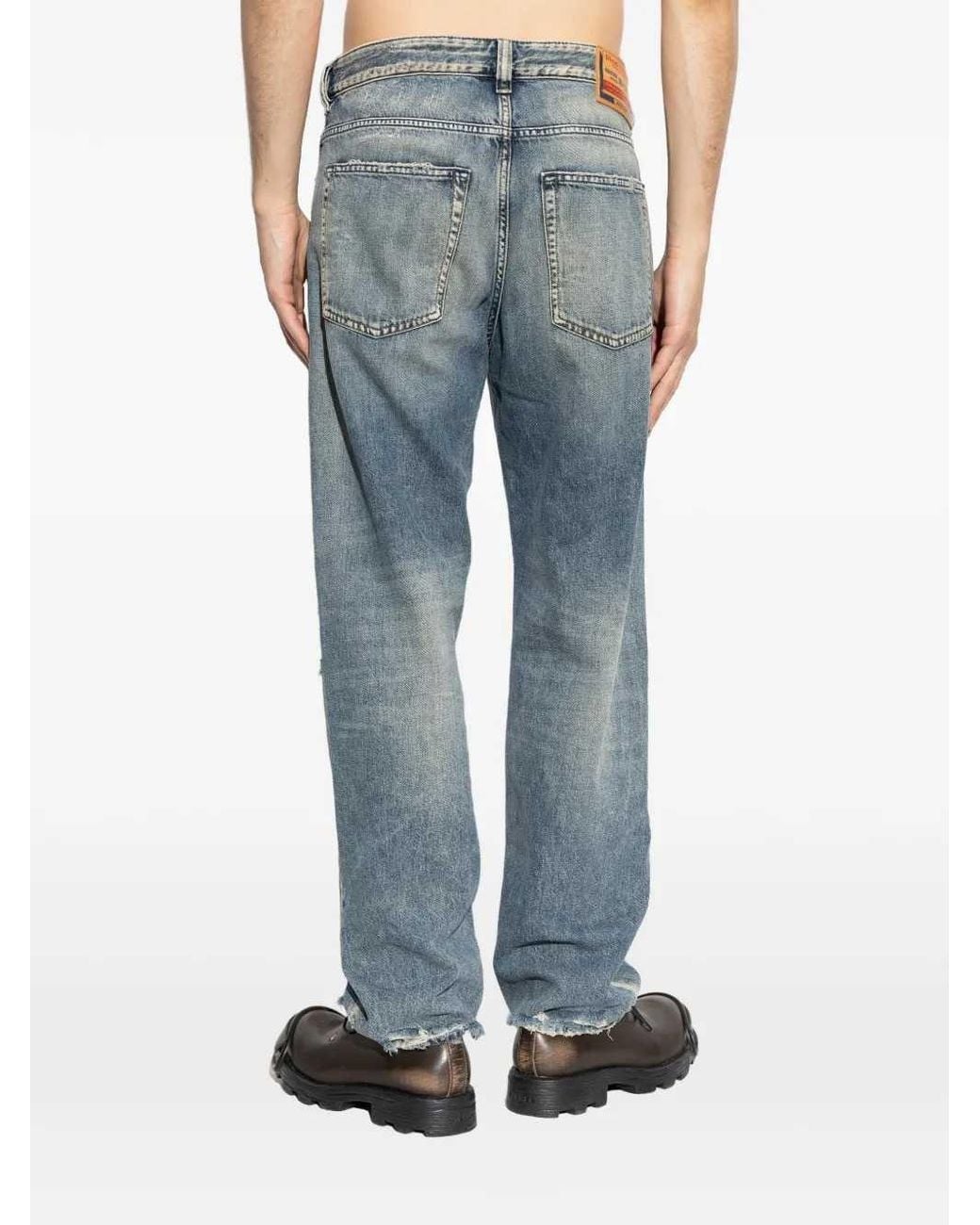 DIESEL Blue D-Macs 2024 Jeans for men