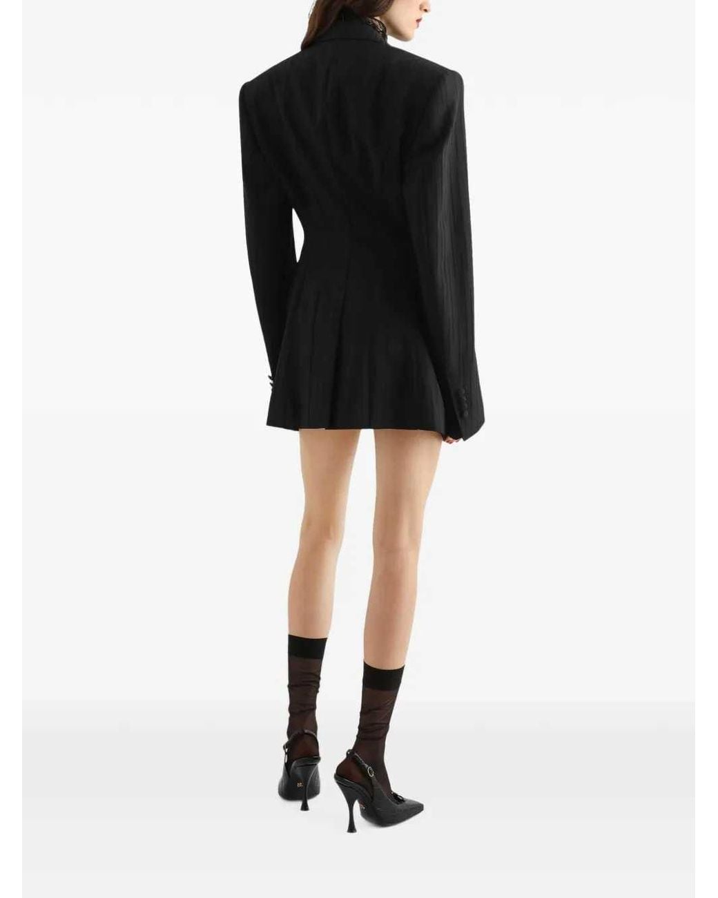 Dolce & Gabbana Gray Chantilly Top