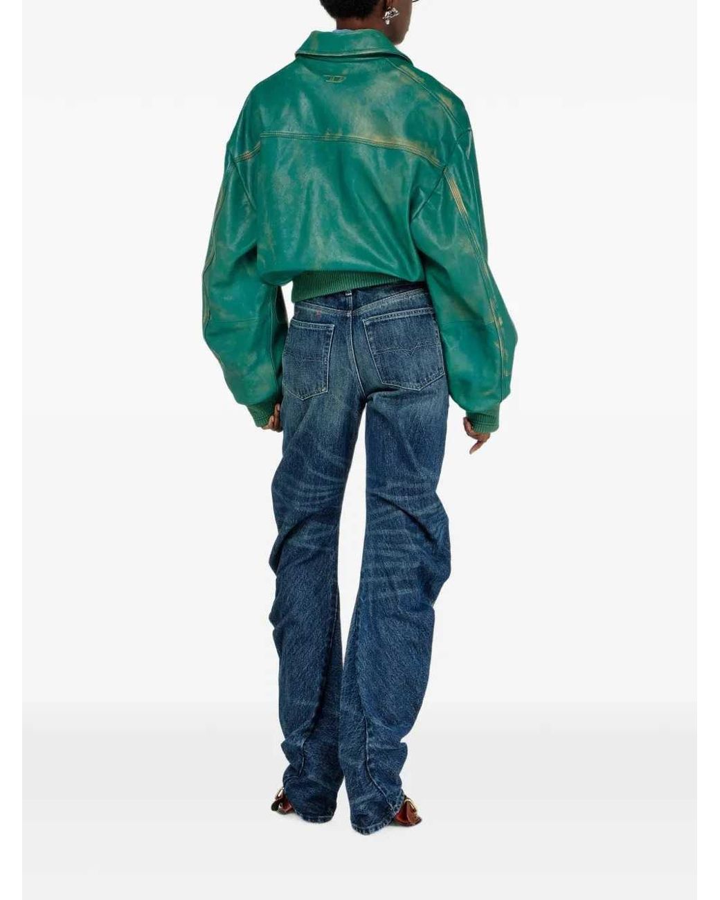 DIESEL Blue D-Twisty Tapered Jeans