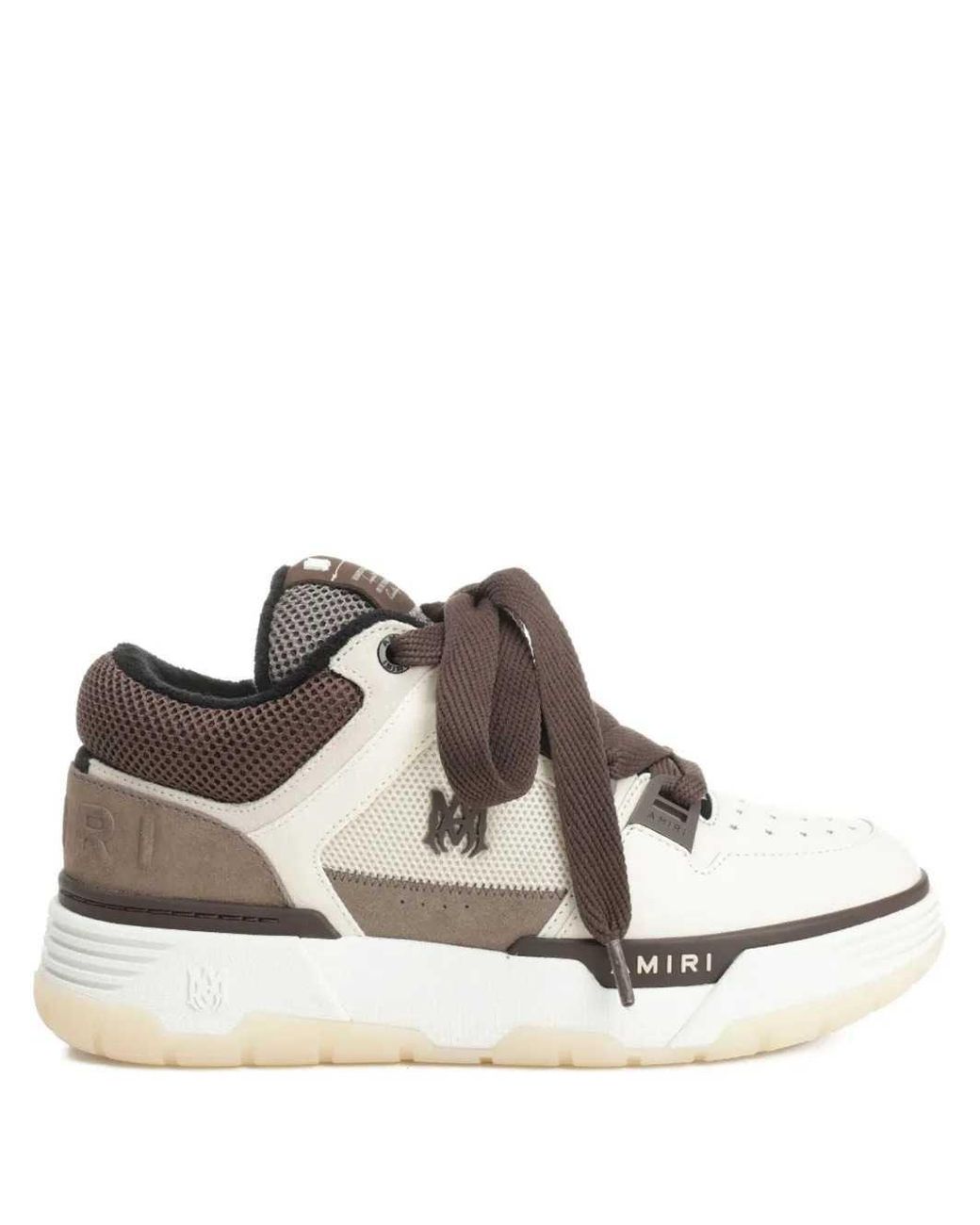 Amiri Brown Ma-1 Low-Top Sneakers With Chunky Sole for men