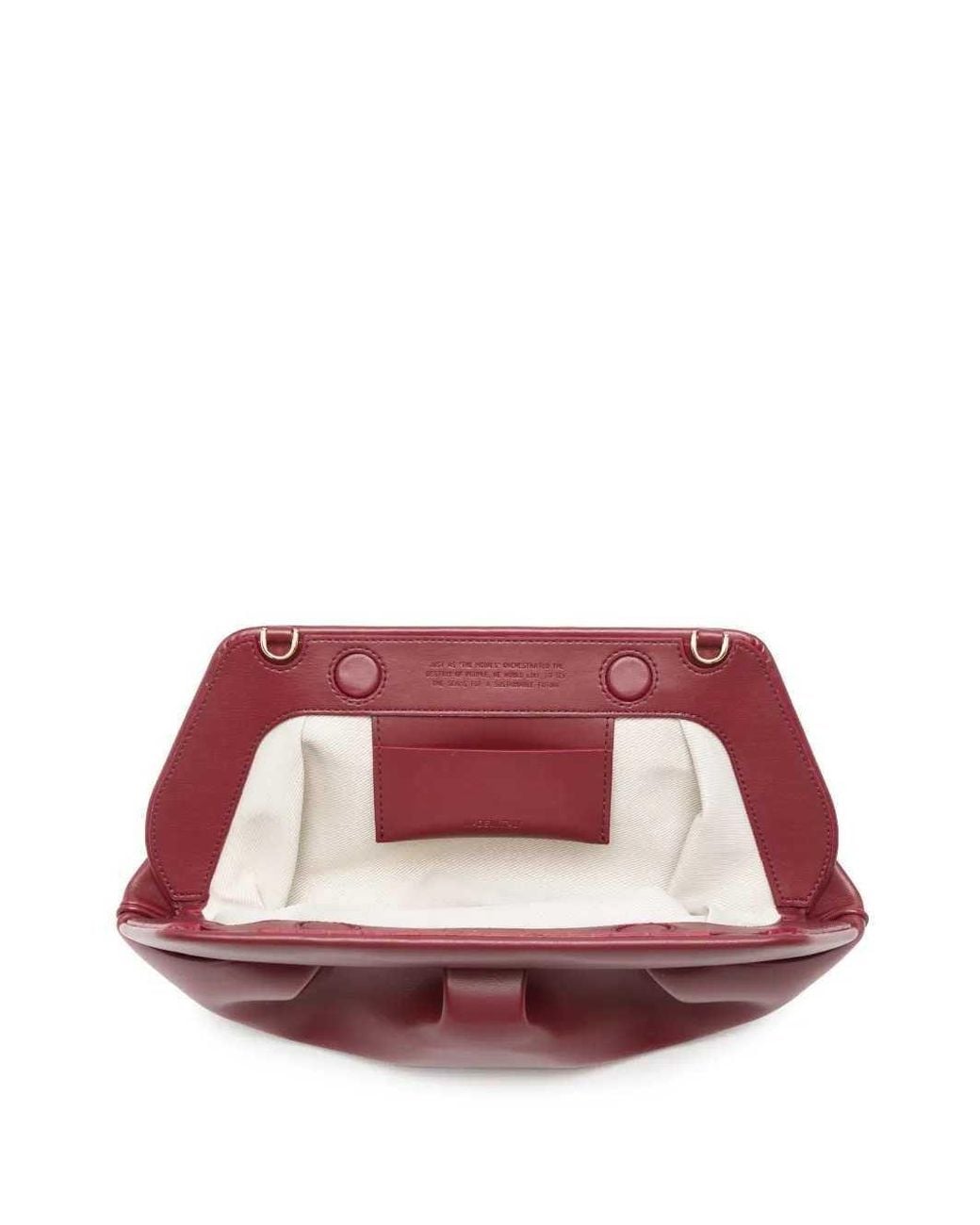 THEMOIRÈ Purple Bios Shoulder Bag With Ruffles